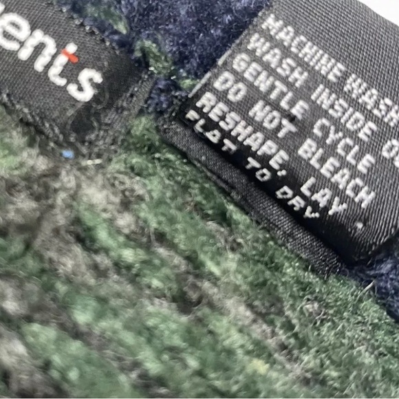 Vintage Fair Isle Zip Cardigan 90s Retro Tangents Wool Blend Sweater Women's S - Picture 9 of 11